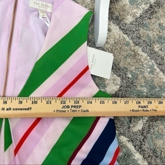 Ted Baker Creativ Bay Of Honor Cut Out Tunic Dress Size 2 US Ted baker Size 0 - Picture 9 of 14